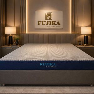 nệm foam hoạt Tính Fujika vải gấm cao cấp
