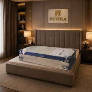 Nệm Foam Hoạt Tính Gấm Xếp 3